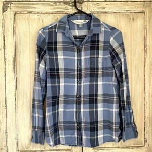Blue Old Navy button down 100% cotton small
